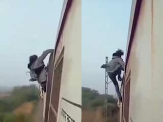 Train Ka Video: ट्रेन पर स्टंट दिखाकर हीरो बन रहा था बंदा, तभी आ गया करंट की चपेट में | हिला देगा वीडियो