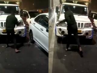 Viral Video: कार में पीछे से टच हो गई बोलेरो, फिर शख्स ने इतनी हॉकी बरसाई गिन नहीं सकते | देखें वीडियो