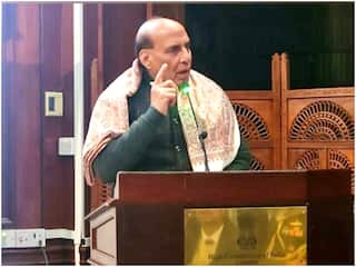 'No Longer Tolerating Red Eyes, Bharat Now Strategic Power': Rajnath In London