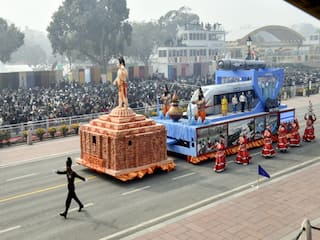 Republic Day parade: UP's Tableau Showcasing 'Viksit Bharat-Samriddh Virasat' Bags Second Prize