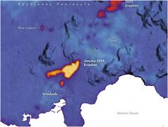 NASA Shares Images Of Ancient Volcanic Fissures Spewing Lava In Iceland
