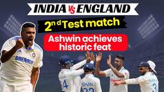 India vs England 2nd Test match: Ravichandran Ashwin creates history