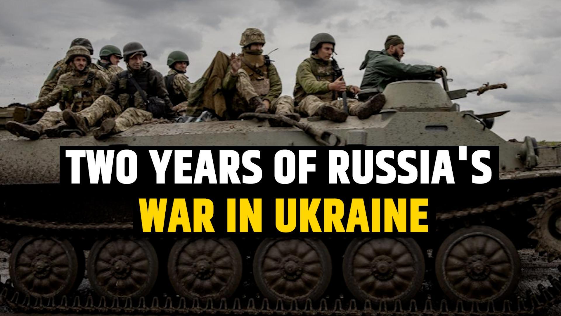 Russia-Ukraine two years on: Inside a warzone