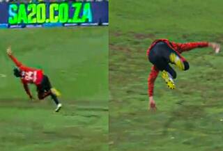 WATCH | Aiden Markram Takes a One-Handed Screamer in SA20