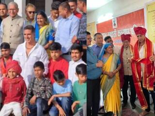 पिता के नाम पर बने आश्रम पहुंचे Akshay Kumar, इस काम के लिए दान किए करोड़ों रुपये- Video