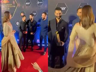 Kareena Kapoor ने एक्स शाहिद कपूर को किया नजरअंदाज, फैंस ने कहा ये तो मोए-मोए हो गया- Video