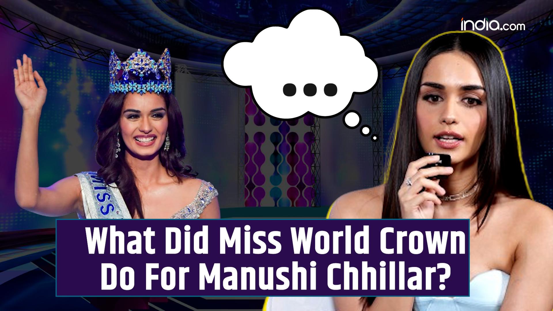 Exclusive Interview: How Did Miss World Crown Help Manushi Chhillar in Bollywood? She Answers