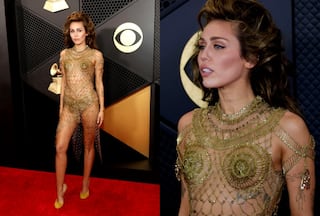 Miley Cyrus Leaves Fans Astonished With Dress Made of Safety Pins at Grammy 2024, PICS