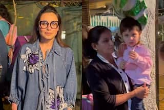 Rani Mukerji, Taimur-Jeh Attend Karan Johar's Kids Yash And Roohi's Birthday Celebration  - See PICS