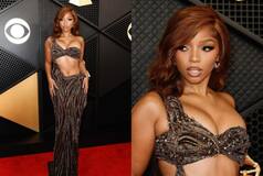 Grammys 2024: US Singer Chloe Bailey's Indian Couture Elegance Steals The Spotlight, See Viral Pics