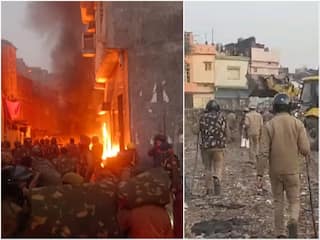 हिंसा के बाद पूरे उत्तराखंड में हाई अलर्ट, CM धामी ने हल्द्वानी पहुंचकर जाना घायल पुलिसकर्मियों का हाल