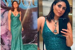 Kareena Kapoor Keeps The Glam Meter Running In a Fully Sequinned Sabyasachi Dress And oh That Colour! - See Pics