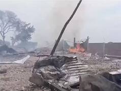 VIDEO: 4 Dead, Many Injured In Blast At Firecracker Factory In UP's Kaushambi