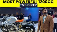 TVS Motor Showcased Norton V4CR At Bharat Mobility Expo 2024