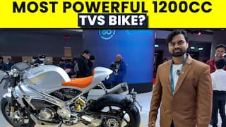 TVS Motor Showcased Norton V4CR At Bharat Mobility Expo 2024