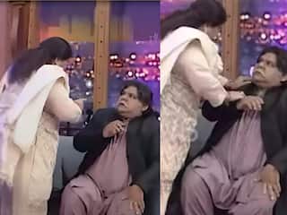 पाकिस्तानी सिंगर Shazia Manzoor ने को-होस्ट को जड़े तमाचे, हनीमून के सवाल पर बरसाए थप्पड़- Video