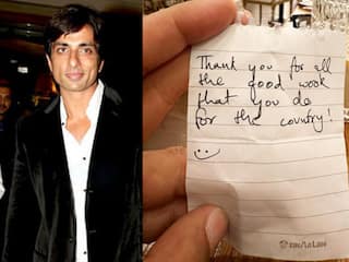 अनजान शख्स भरकर चला गया Sonu Sood के खाने का बिल, एक्टर के लिए छोड़ा प्यारा सा नोट