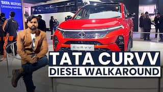 Bharat Mobility Expo 2024: 2024 Tata Curvv Diesel First Look