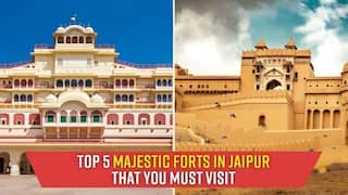 Discover Jaipur's Five Most Breathtaking Forts: Uncover the incredible treasures of the Pink City from Amer Fort to Jal Mahal - Watch Video