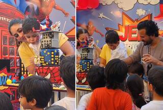 Spiderman-Theme to Dramatic Cake, See Inside Pics From Jeh Ali Khan   s Birthday Bash