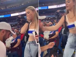 Premi Premika Ka Video: खचाखच भरे स्टेडियम में प्रेमिका को प्रपोज करने लगा प्रेमी, मगर पड़ गया जोरदार तमाचा | देखें वीडियो