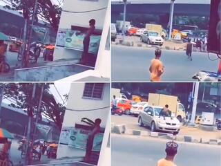 Viral Video: नशे में खुद को समझने लगा जॉन सीना, सड़क पर खड़ी कार ही तोड़ दी | देखें वीडियो