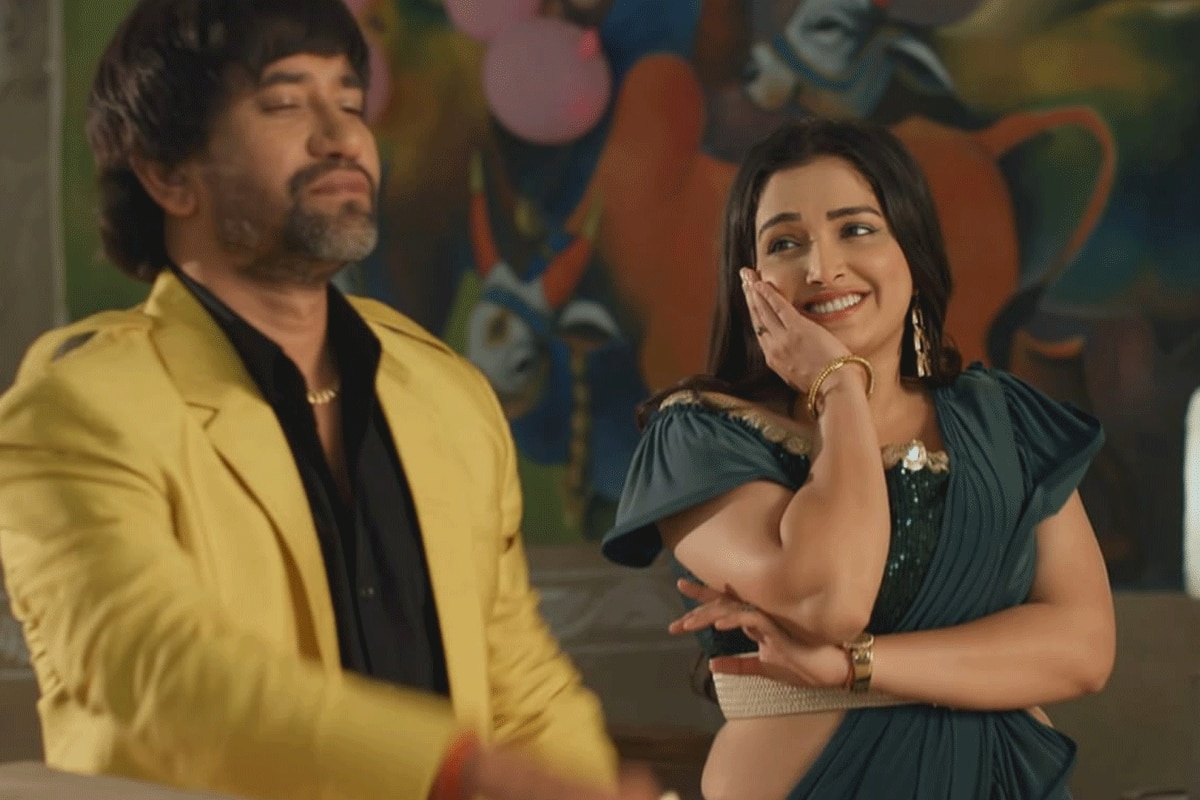 निरहुआ-आम्रपाली का जबरदस्त रोमांस, शिल्पी राज के गाने 'Balamu Ke Hipiya' में भीगे-भीगे आए नज़र