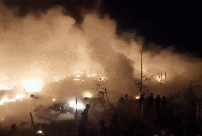 'Hellfire' In Delhi: Watch Massive Fire Engulfs Slum Area; 130 Jhuggis Reduced To Ashes