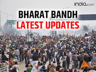 Bharat Bandh Latest Updates: Agitating Farmer Dies of Heart Attack During Protest at Punjab-Haryana Border