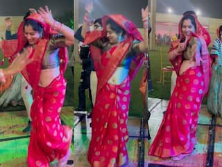 Dance Ka Video: डीजे पर महिला ने किया गजब का डांस, शादी में काट दिए धर्राटे | देखें वीडियो