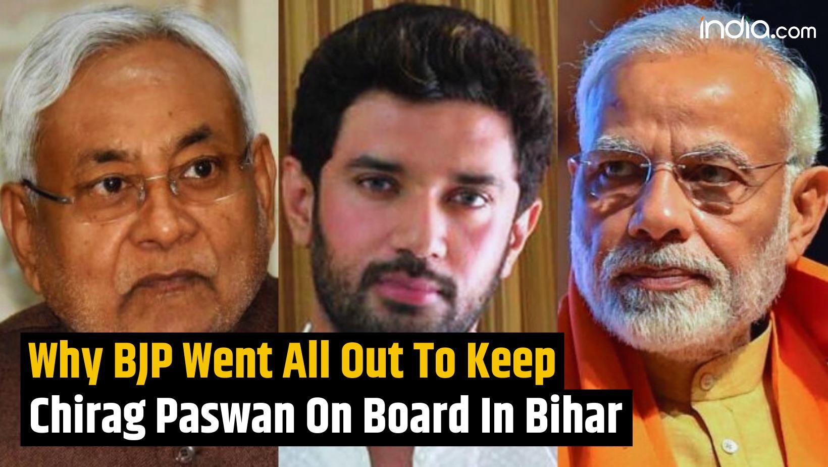 Lok Sabha Elections 2024: Why BJP Went All Out To Keep Chirag Paswan On Board In Bihar | NDA | BJP