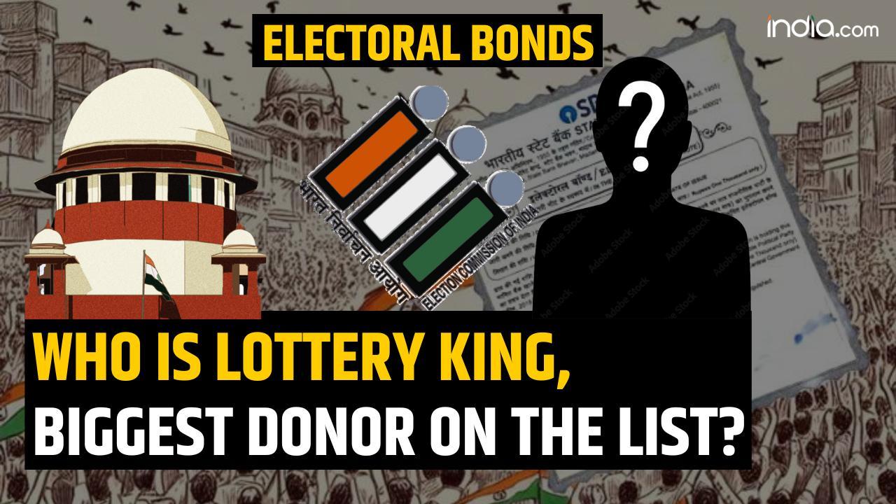 Electoral Bonds: Who is    Lottery King    Santiago Martin, whose firm donated    1368 crore? | SBI | BJP