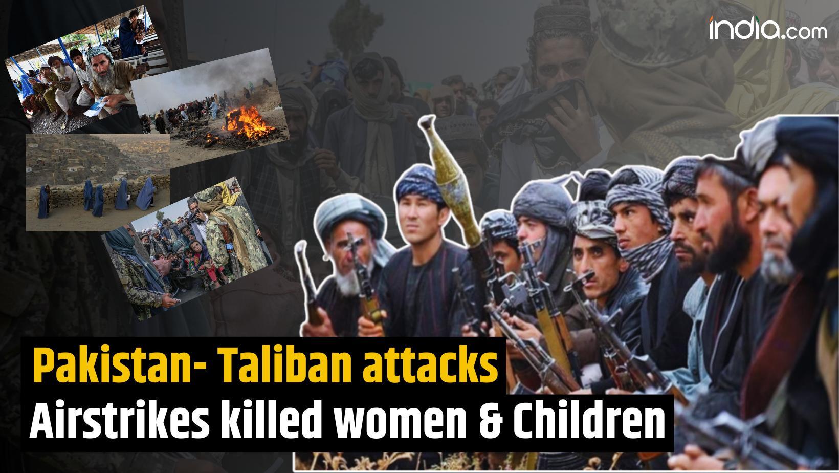 Pakistan accused of killing eight women and children in Afghanistan air strikes