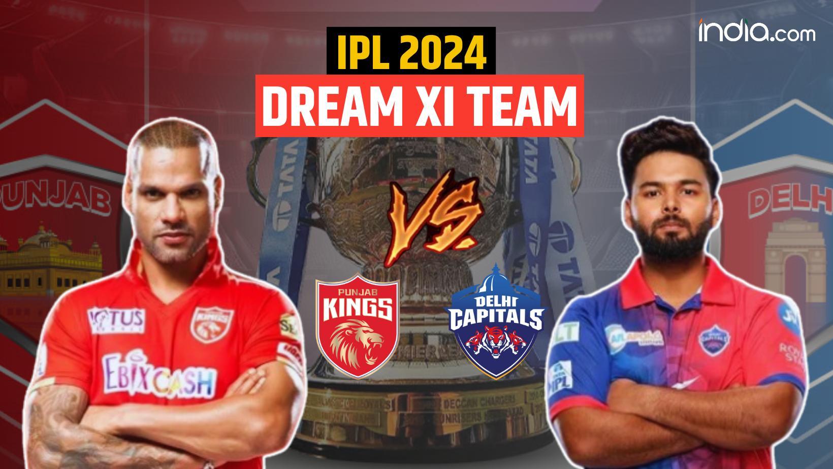 PBKS vs DC IPL 2024 Dream11 Prediction | IPL 2024 | PBKS vs DC Best Fantasy XI