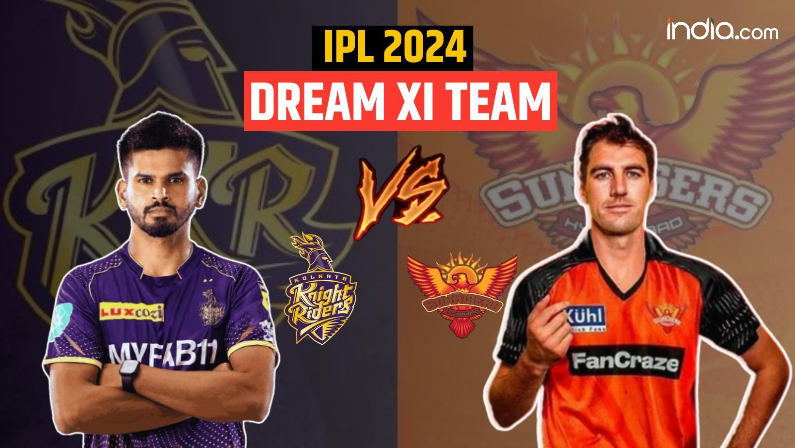 KKR vs SRH IPL 2024 Dream11 Prediction | IPL 2024 | KKR vs SRH Best Fantasy XI