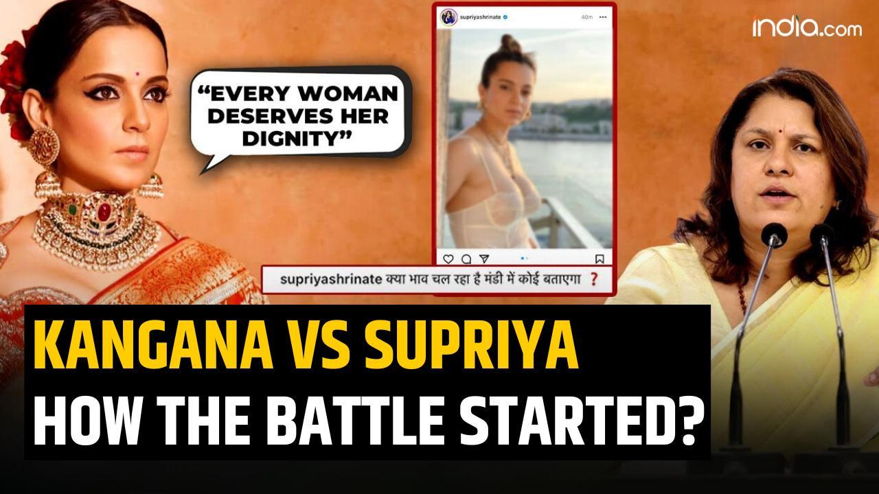 Kangana Ranaut-Supriya Shrinate: The political row over derogatory comments