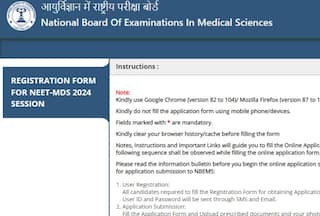 NEET MDS 2024 Admit Card on March 15; Registration Window Closes Today