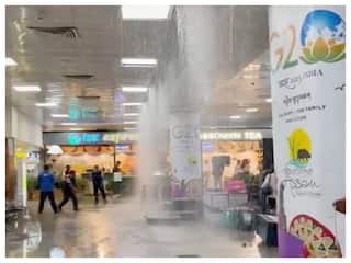 भारी बारिश के बाद Guwahati Airport की छत का एक हिस्सा गिरा, कोई हताहत नहीं