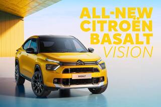 Citro  n Unveils New Basalt Vision : Upcoming Suv Coupe With Bold Design, Powerful Features, More