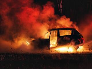 3 Cousins Charred To Death As Car Catches Fire After Ramming Tree In Rajasthan's Sikar