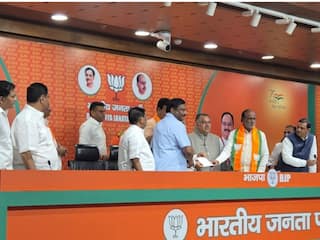 4 BRS Leaders, 1 From Congress From Telangana Join BJP Ahead Of LS Polls