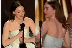 Emma Stone Handles Wardrobe Malfunction with Grace at Oscars 2024, Playfully Jokes About Broken Dress
