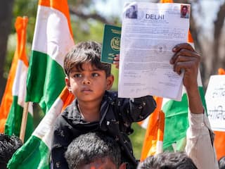 CAA: Hindu, Sikh Refugees Protest Against INDIA Bloc; Raise Slogans Against Rahul Gandhi, Kejriwal