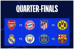 UEFA Champions League 2023-24 Draw: Real Madrid Face Manchester City, PSG Get Barcelona In Quarterfinals