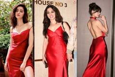 Fashion Face-Off: Tamannaah Bhatia to Disha Patani, Which B-Town Diva Made Red-Hot Statement in Satin Slip Dress?