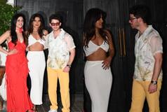 Priyanka Chopra-Nick Jonas Turn Heads in Coordinated White Outfits at Mannara Chopra's Birthday Bash