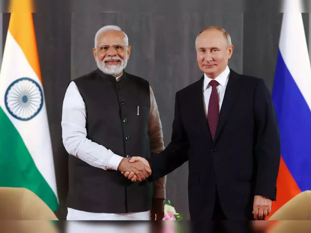 PM Modi with Russian Prez Putin