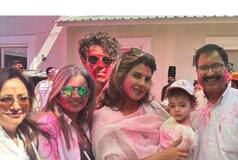 Priyanka Chopra Dances to Dhol Beats With Nick, Little Malti Poses in Colourful PICS