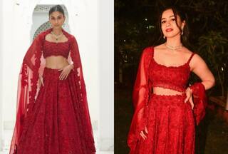 Sara Tendulkar Wears a Red Bridal Lehenga Quite Casually at Anant-Radhika's Pre-Wedding, Priced Rs 2.58 Lakh