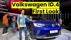 Volkswagen ID.4 इलेक्ट्रिक कार आई सामने, इस साल के अंत तक हो सकती है लॉन्च